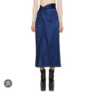 Sies Marjan Navy Brady Skirt NWT